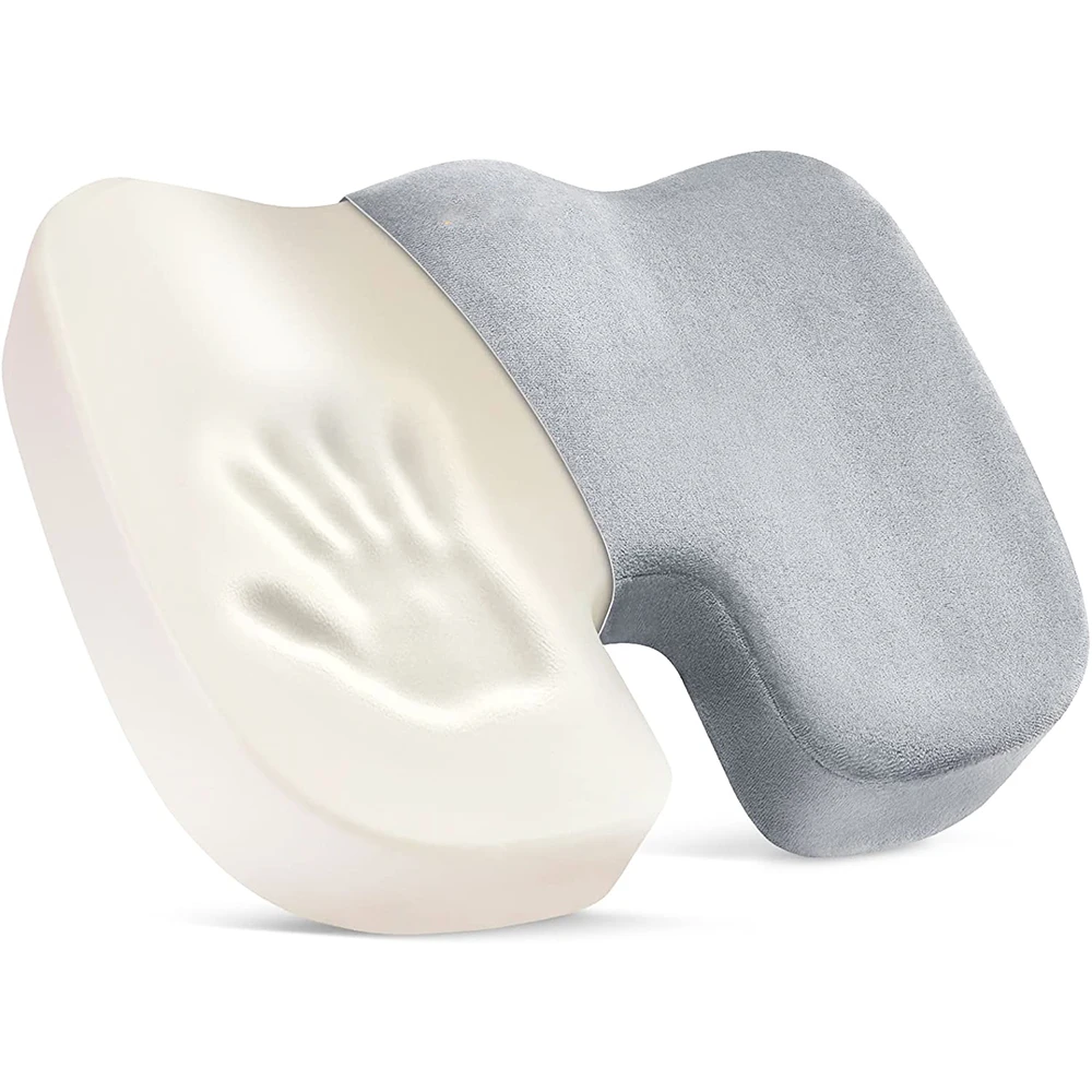 Seza biraon'ny anti-slip mampahazo aina sy ondana fipetrahana fiara miaraka amin'ny Foam Ergonomic Orthopedic Pressure Relief Lumbar Pillows