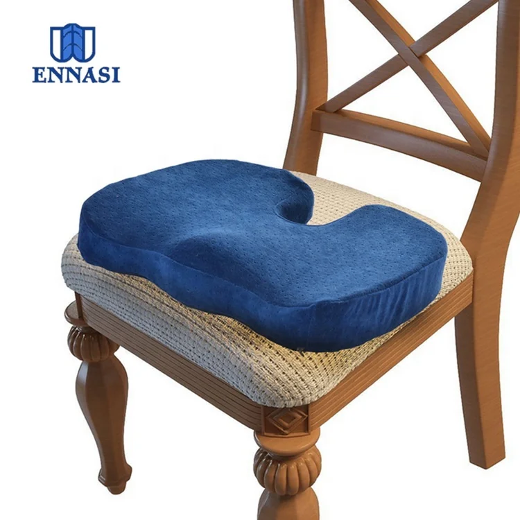 Comfort Memory Foam Office Chair Seat Cushion Orthopedic Ventilated Car Seat Coccyx Talbone Back Pain Relief ခန္ဓာကိုယ်အတွက်၊