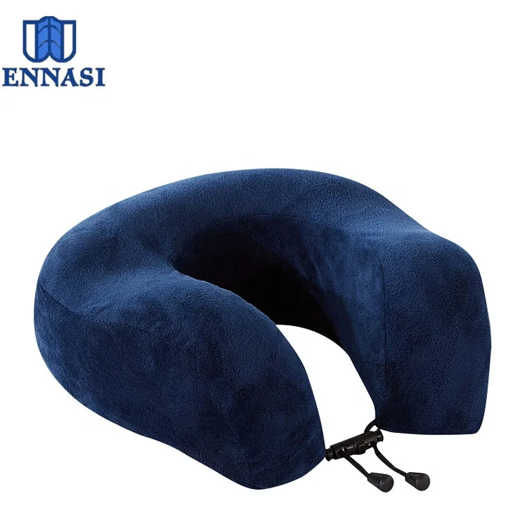 I-Memory Foam Travel Neck Support Pillow with Eye Mask kanye nama-Ear Plugs Soft Twist Memory Foam Travel Neck Pillow