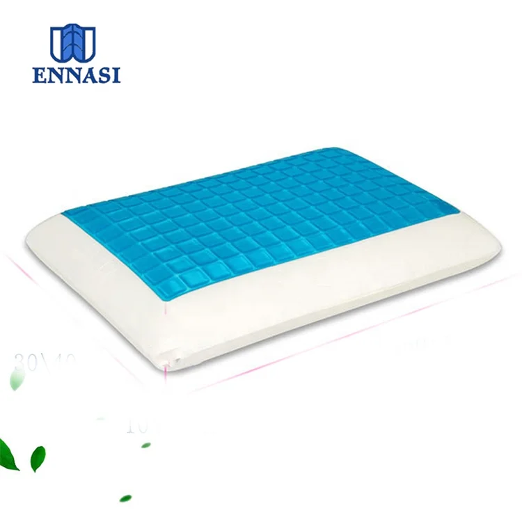 Comfortable Gel Infused Memory Foam Cooling Gel Pillow
