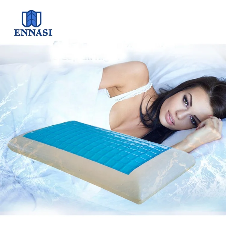 Comfortable Gel Infused Memory Foam Cooling Gel Pillow