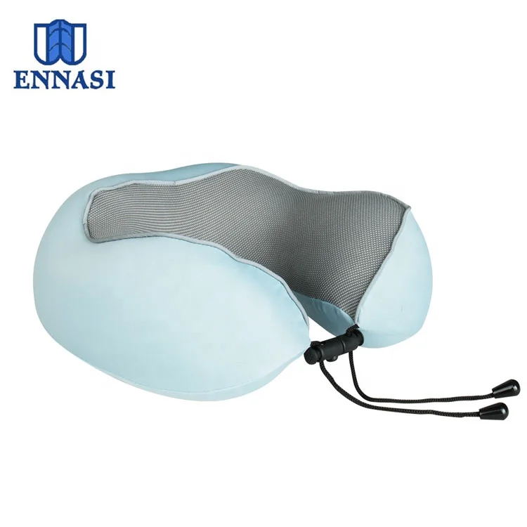 U-Shaped Lightweight Cooling Car Airplane Travel Pillow Memory Foam Neck Support CE Certified Customizable Colors Removable
