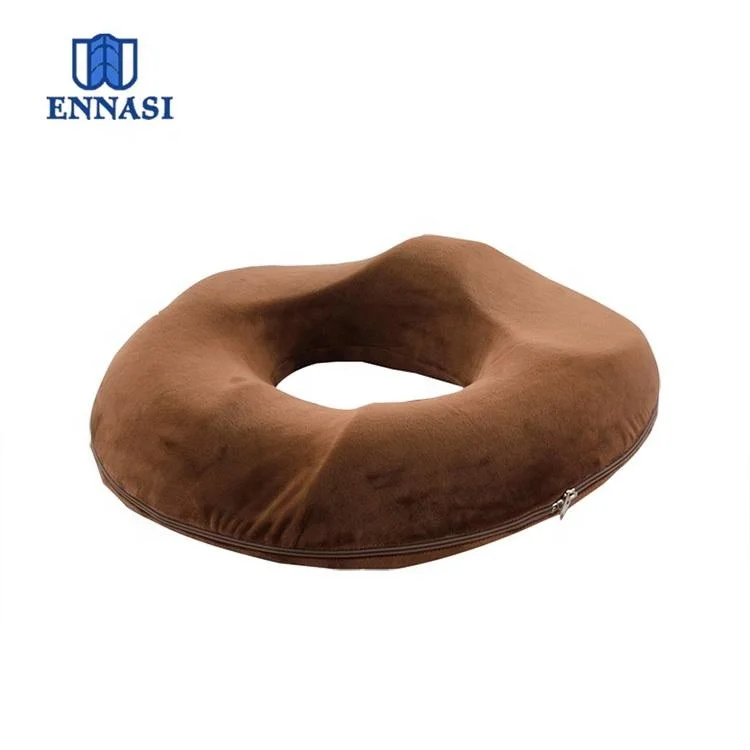 ຂາຍໂຮງງານໂດຍກົງ Memory Foam Hemorrhoid Seat Cushion for Office Car Optimal Comfort Support Lumbar Pillows Seat Cushions