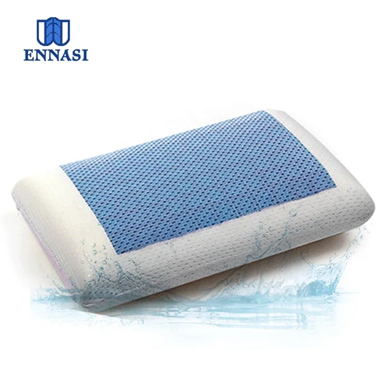 Comfortable Gel Infused Memory Foam Cooling Gel Pillow