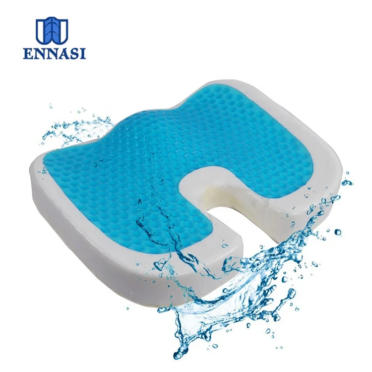 New Design Soft Memory Foam Cooling Gel Seat Cushion