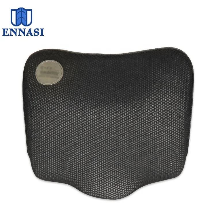 Ergonomik Nefes Araba Koltuğu Bellek Köpük Ortopedik Baş Desteği Boyun Desteği Elastik Kayış Yastık Araba Seyahat Örme Teknikleri