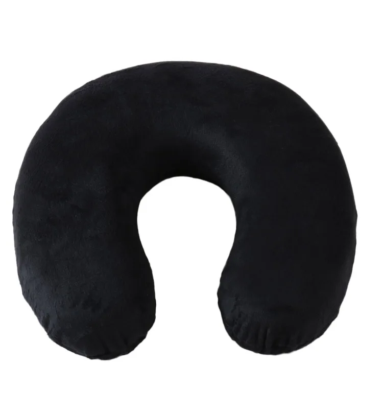 ໝອນທີ່ພັກຜ່ອນຄໍແບບ U-Shape Memory Foam ທີ່ເປັນມິດກັບສິ່ງແວດລ້ອມທີ່ເປັນມິດກັບສິ່ງແວດລ້ອມດ້ວຍຄຸນສົມບັດຕ້ານການຢຸດຫາຍໃຈທີ່ຖັກໃສ່ສຳລັບການເດີນທາງ ແລະ ການໃຊ້ຍົນໃນຫ້ອງການ