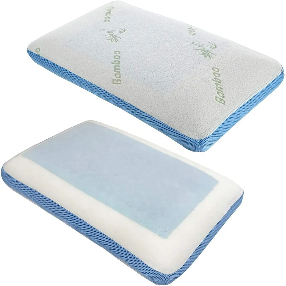 OEM Ergonomic Bamboo Inotonhorera Gel Memory Foam Kurara Bed Pillow yeHotera