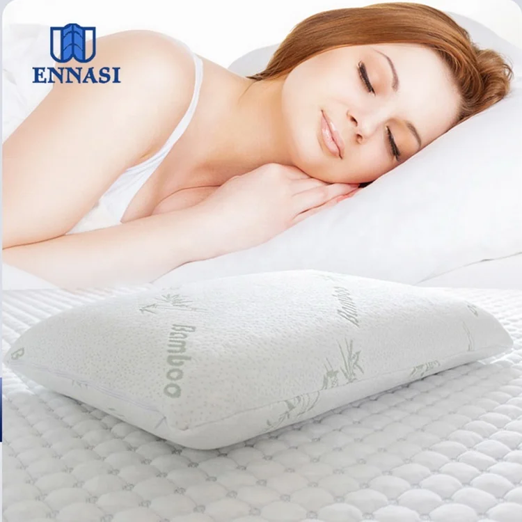 Manufacturer Sinoa Bamboo Tavoahangy Foam Sleepingwell Pillow Pillow ho an'ny torimaso tsara