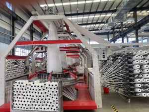 8 Shuttle Circular Loom  Jumbo Bag Making Machine