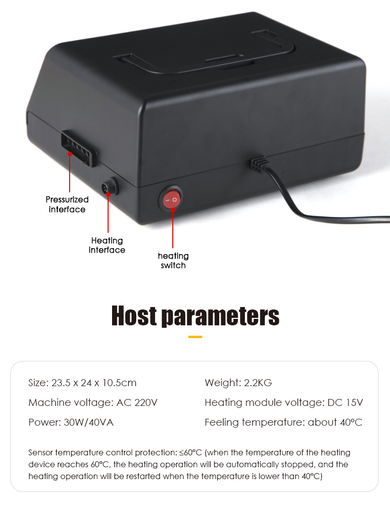 Heating+Compression therapy