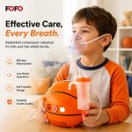 Basketball Shape Compressor Nebulizer for Kids and Adults BC68005-BK