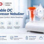 Mini Compressor Nebulizer Machine 2.9μm MMAD BC68006-DC2
