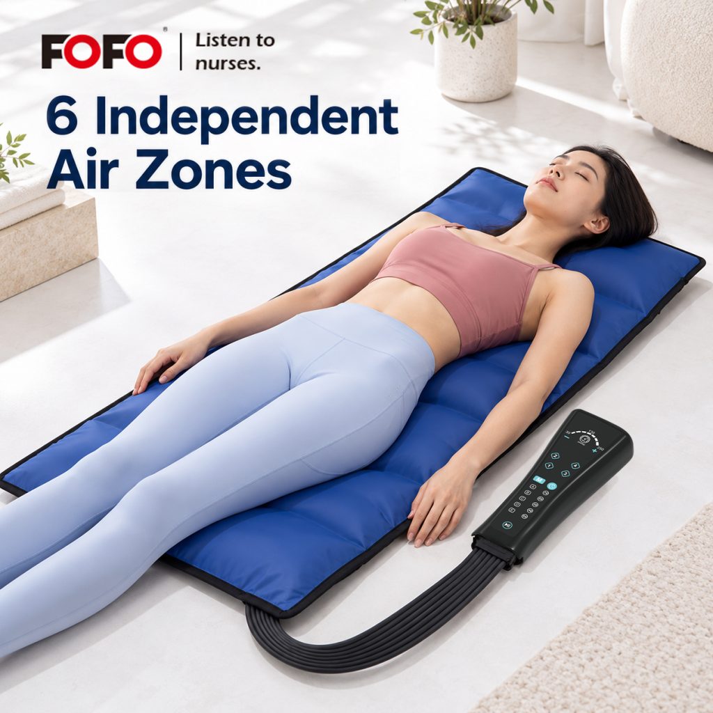 Back Stretcher 6 Zone Air Pressure Massage Mattress-FO3003C