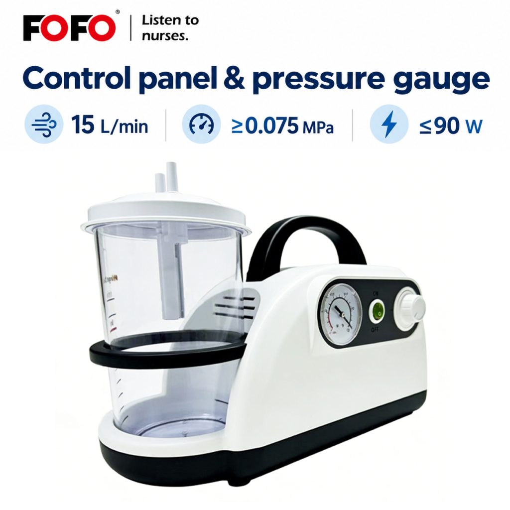 Portable Electric Phlegm Suction Machine FO9001-E