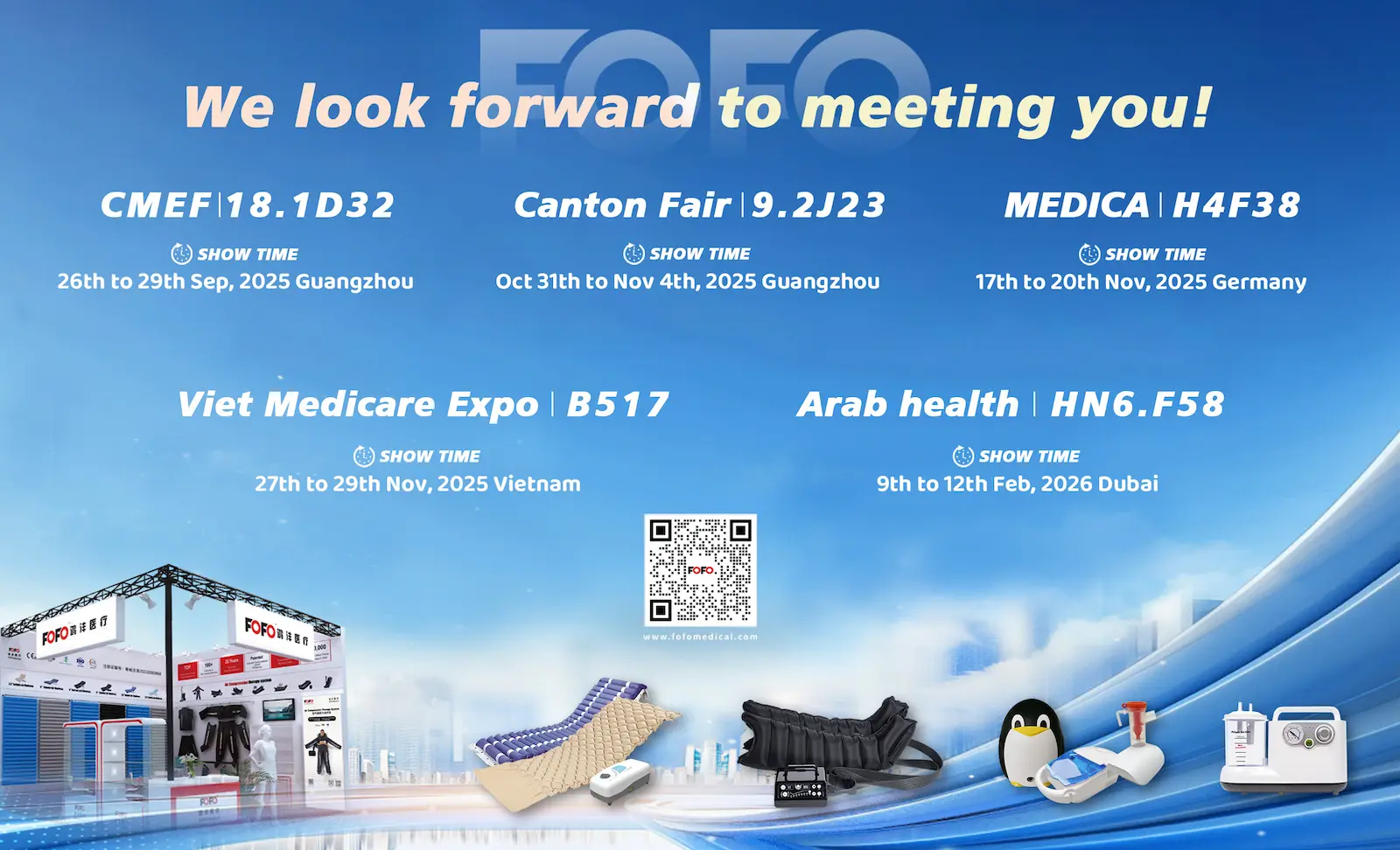 FOFO Medical Announces Global Exhibition Tour: Connecting Innovation with Care