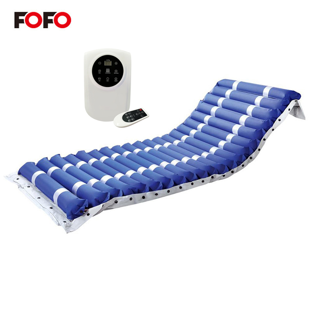 Lightweight TPU Nylon Blue Medical Tubular Air Mattress with Pump