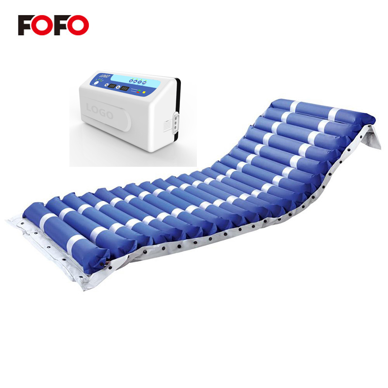 Health Care Blue Medical Tubular Air Mattress for Anti-bedsore