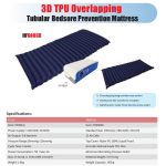 Medical 3D TPU Overlapping Tubular Bedsore Prevention Mattress With Pump - FOFO