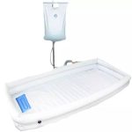 PVC Medical Adult Inflatable Bath Basin Disabled Bathtub For Bedridden Patient - FOFO