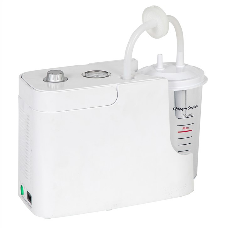 Low Noise Medical Hospital Use Portable Phlegm Suction Machine 1000mL 90VA