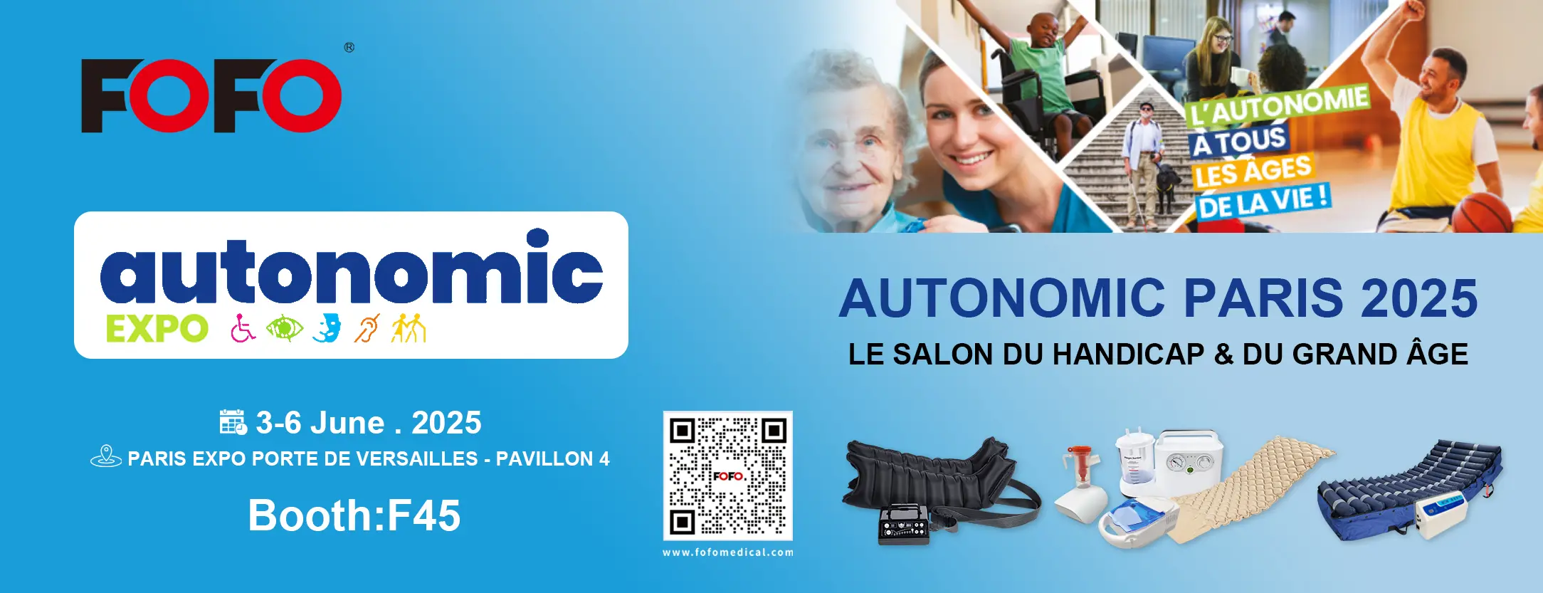 Discover FOFO at Autonomic Paris 2025 – Innovation in Care for All Ages