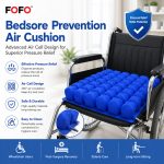 Inflatable Anti-Decubitus Wheelchair Seat Cushion-HF2001