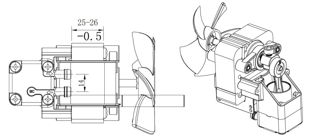 Nebulizer Motor