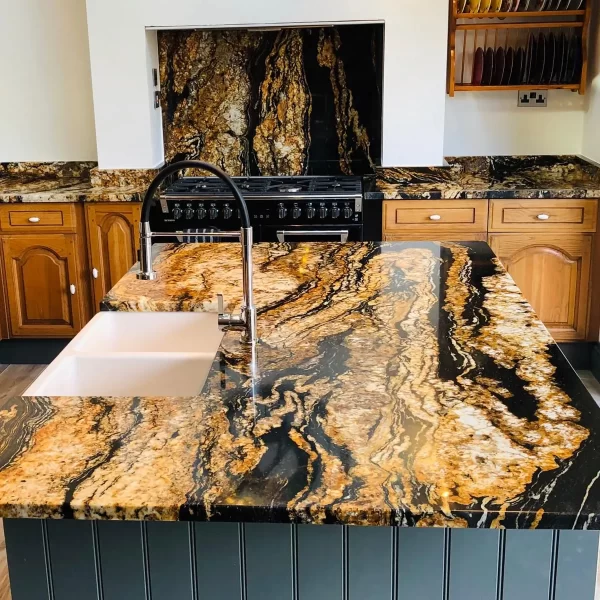 I-Black Gold Granite Countertops