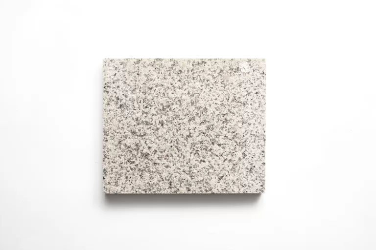 Ivory White Granite na may Flamed Finish