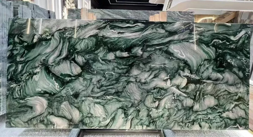 Verde Lapponia Green Marble Slab