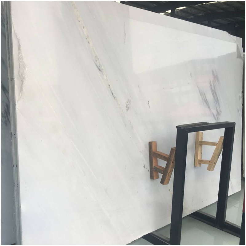 China White Jade Marble Slabs mermer i bardhë nefriti