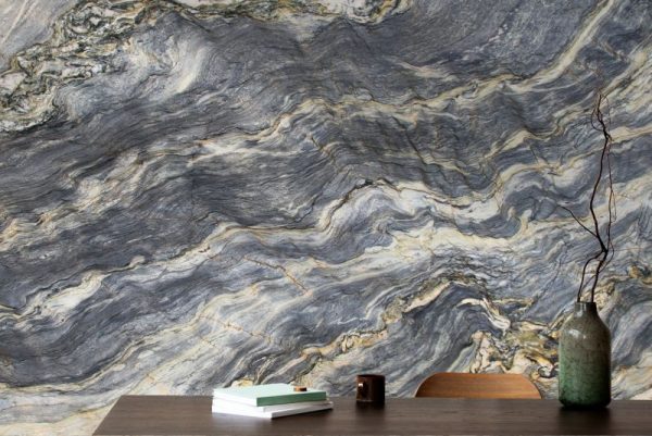 Blue Fusion Quartzite Wall1