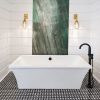 Botanic Green Quartzite bathroom