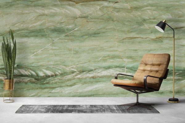 Gaya Green Quartzite wall