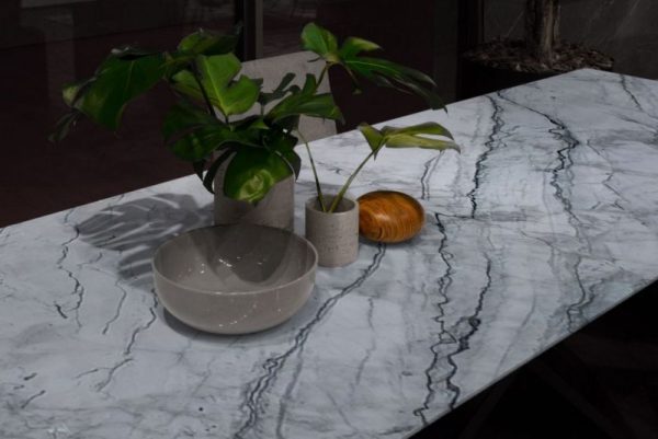 Meubles en quartzite blanc Infinity