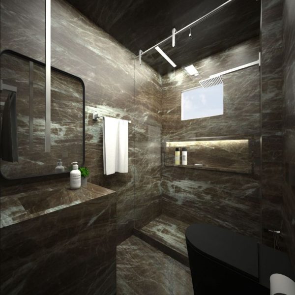 Madeirus Quartzite bathroom