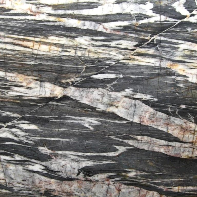 Midnight Crystal Quartzite Close up