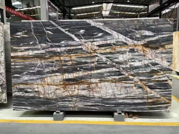 Midnight Crystal Quartzite Slab