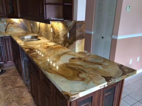 Palomino Quartzite Kitchen countertop