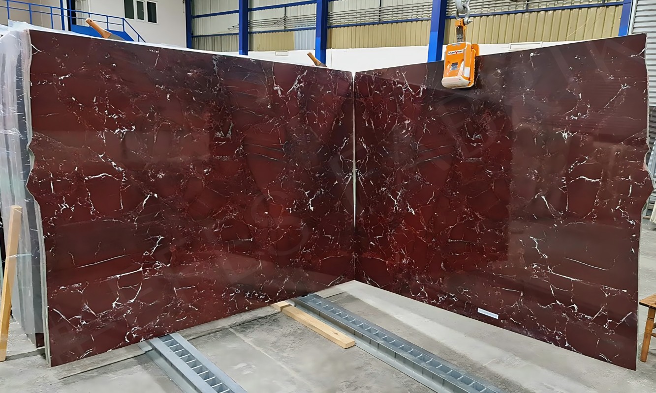 Rosso Levanto Marble side View