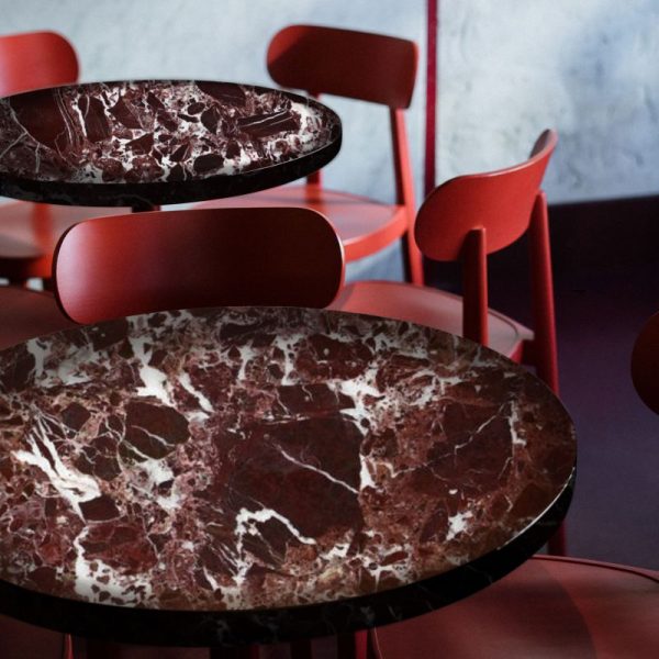 Rosso Leavanto Marble Furniture