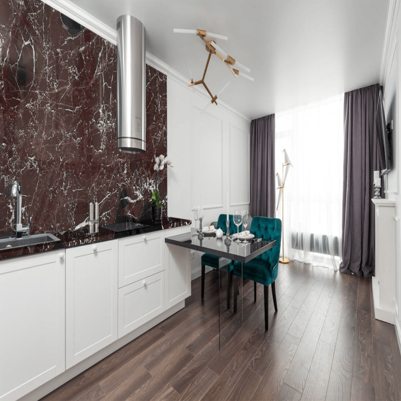 ʻO Rosso Leavanto Marble