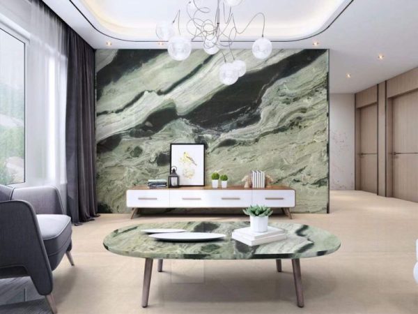 Shangri-La Jade Green Marble Furniture