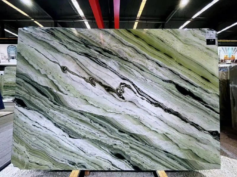 Shangri-La Jade Green Marble Slab