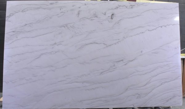 White Silk Quartzite slab