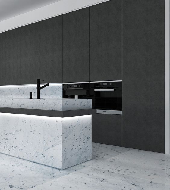 Bianco Gioia marble countertop