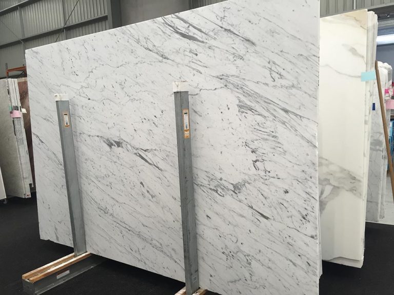 Bianco Gioia marble slab