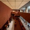 Red Travertine floor