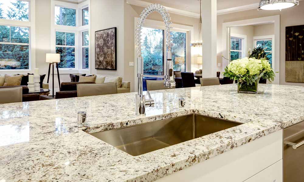 San Louis granite vanitytop